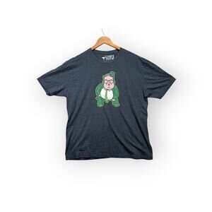 Chive Tees Men's T Shirt Gray Chris Farley SNL Sketch Goat St Patrick’s XL